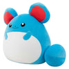 Jazwares squishmallows pokemon knuffel pluche marill wave, 50cm