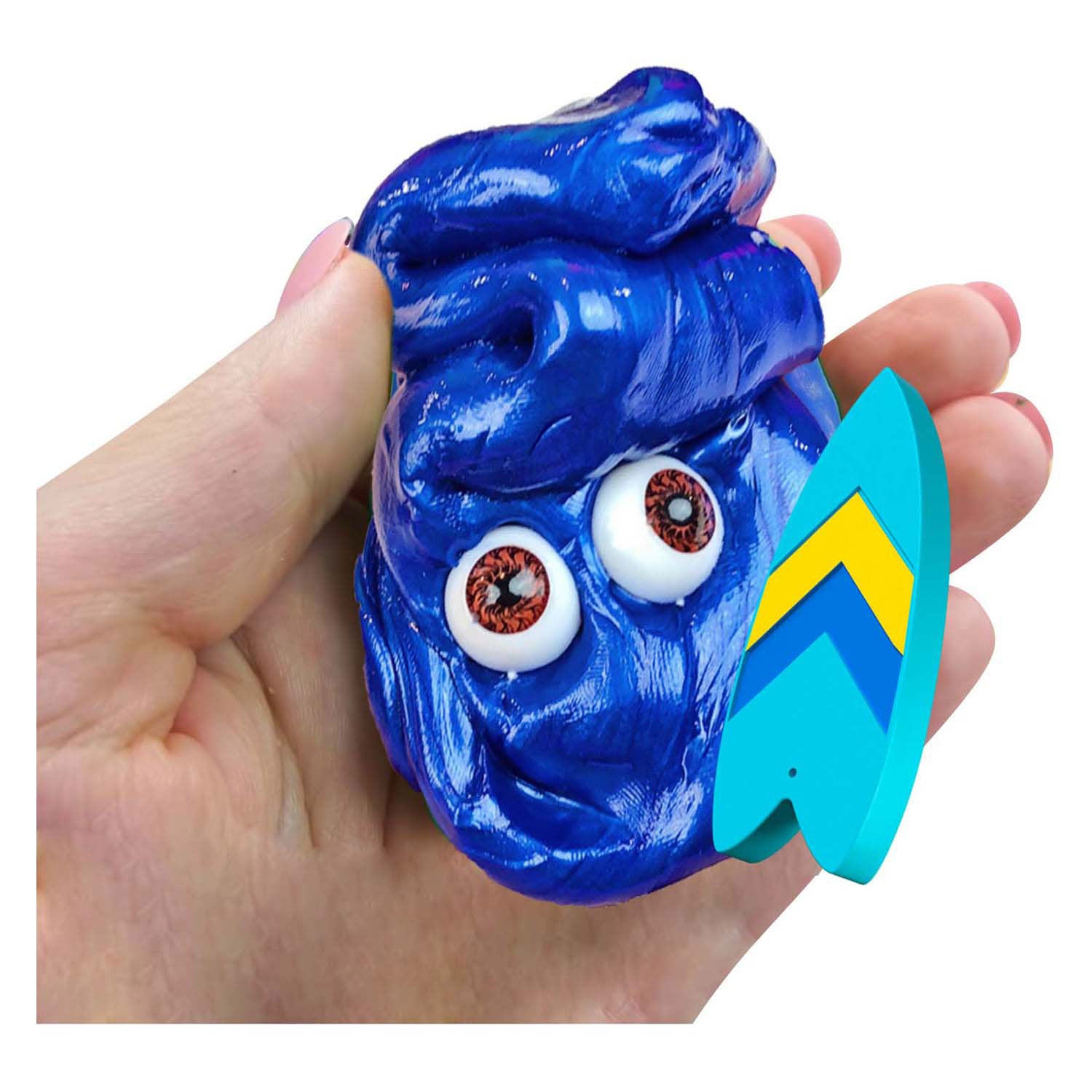 Boti doctor squish putty diy - dark blue jetpack