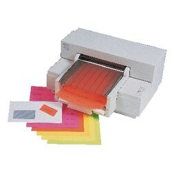 Multifunctionele etiketten herlitz neon rood 600 stuks