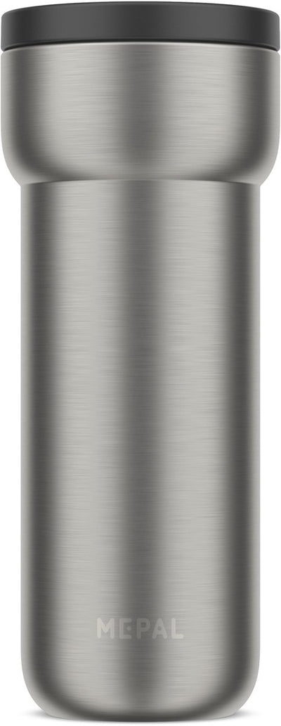 Mepal isoleerbeker ellipse - 475 ml - koffiebeker to go - lekdicht - nordic black