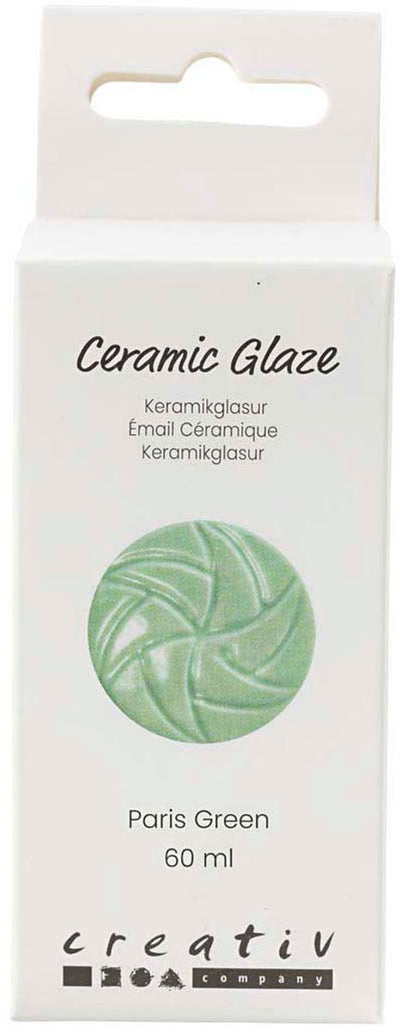 Creativ company keramiek glazuur 984-1101 c dekkend paris green - 60ml