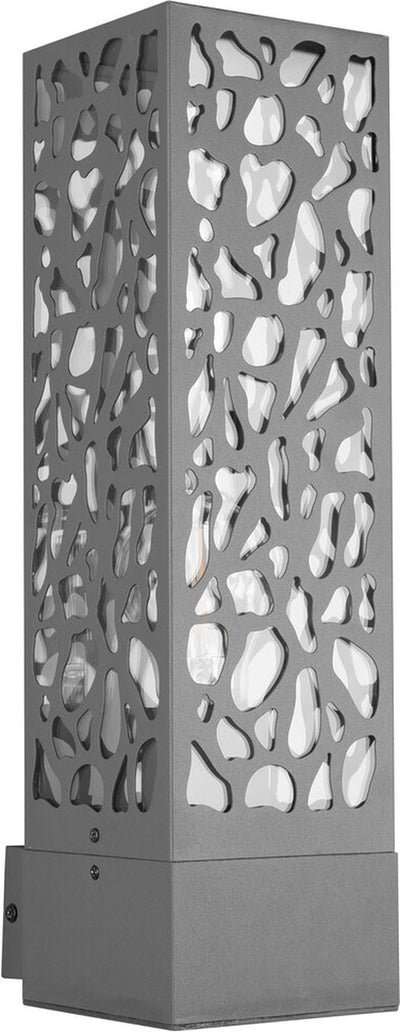 Trio cooper - wandlamp - antraciet - excl. 1x e27 4 w - buitenverlichting - ip44