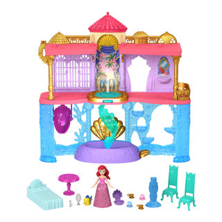 Mattel disney princess ariel deluxe castle | 2 stuks