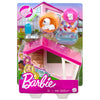 Barbie mini playset hondenhuis met hondje | 3 stuks