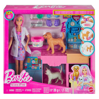 Barbie career pet vet playset