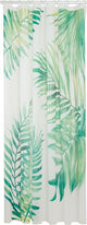 Sealskin leaves douchegordijn 180x200 cm - peva - groen wit