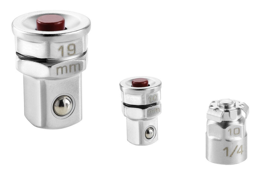Facom 3 adapers 10mm 19mm voor set 467 - 467.adapt10-19
