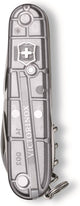 Victorinox huntsman silver tech zakmes 91 mm 15 functies transparant zilver
