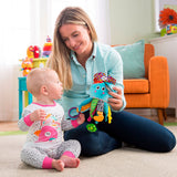 Lamaze kapitein kalamari - grijp- en bijtspeelgoed - educatief babyspeelgoed - knuffel - spelen en ontdekken - afbeelding 3