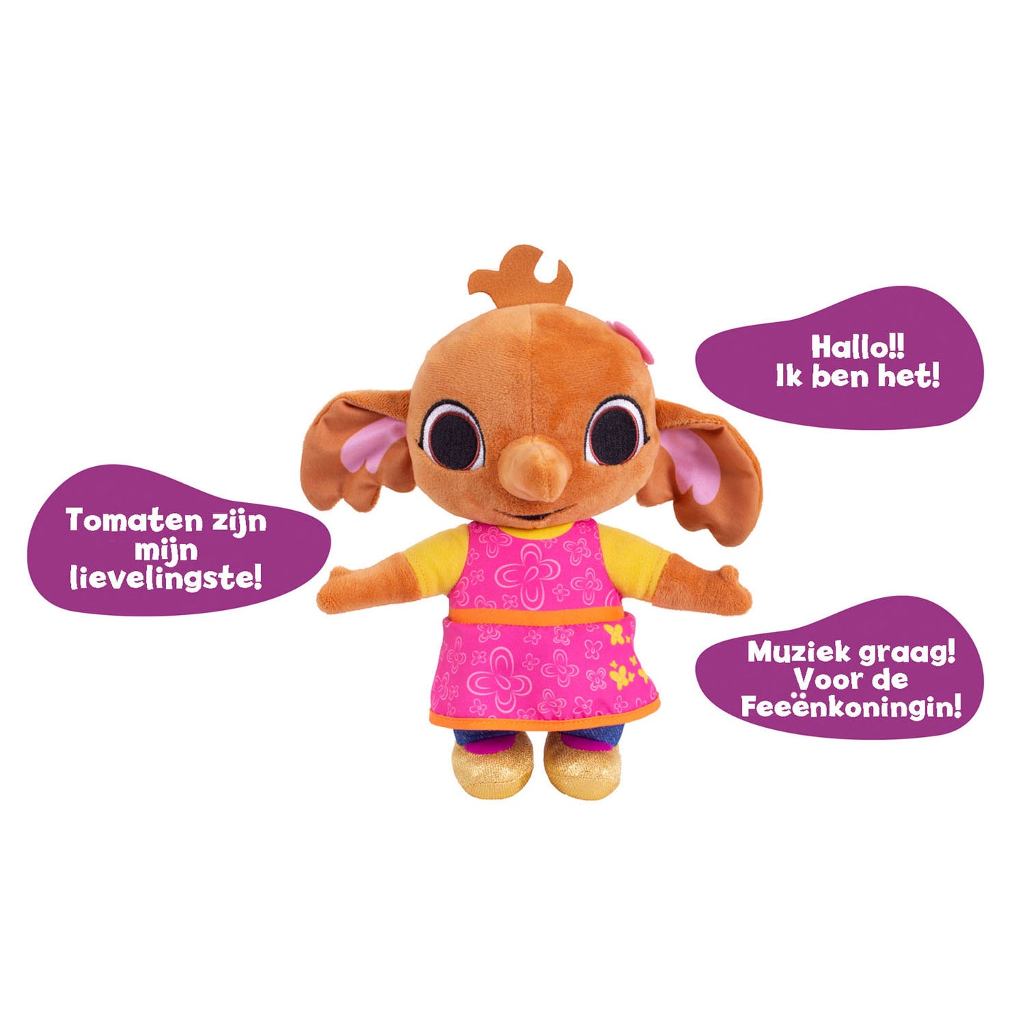 Bing pratende sula knuffel