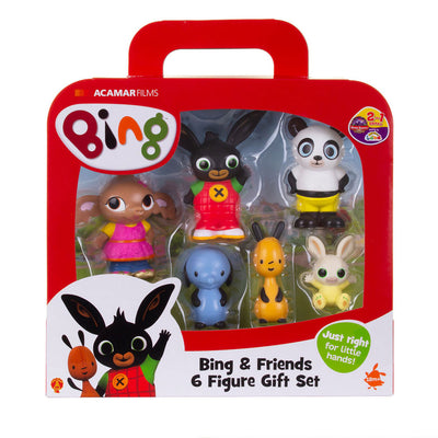 Bing koffer met 6 speelfiguren