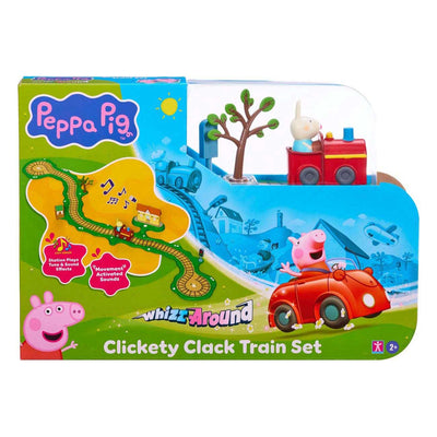 Gear2play peppa pig whizz around - clickety clack trein set
