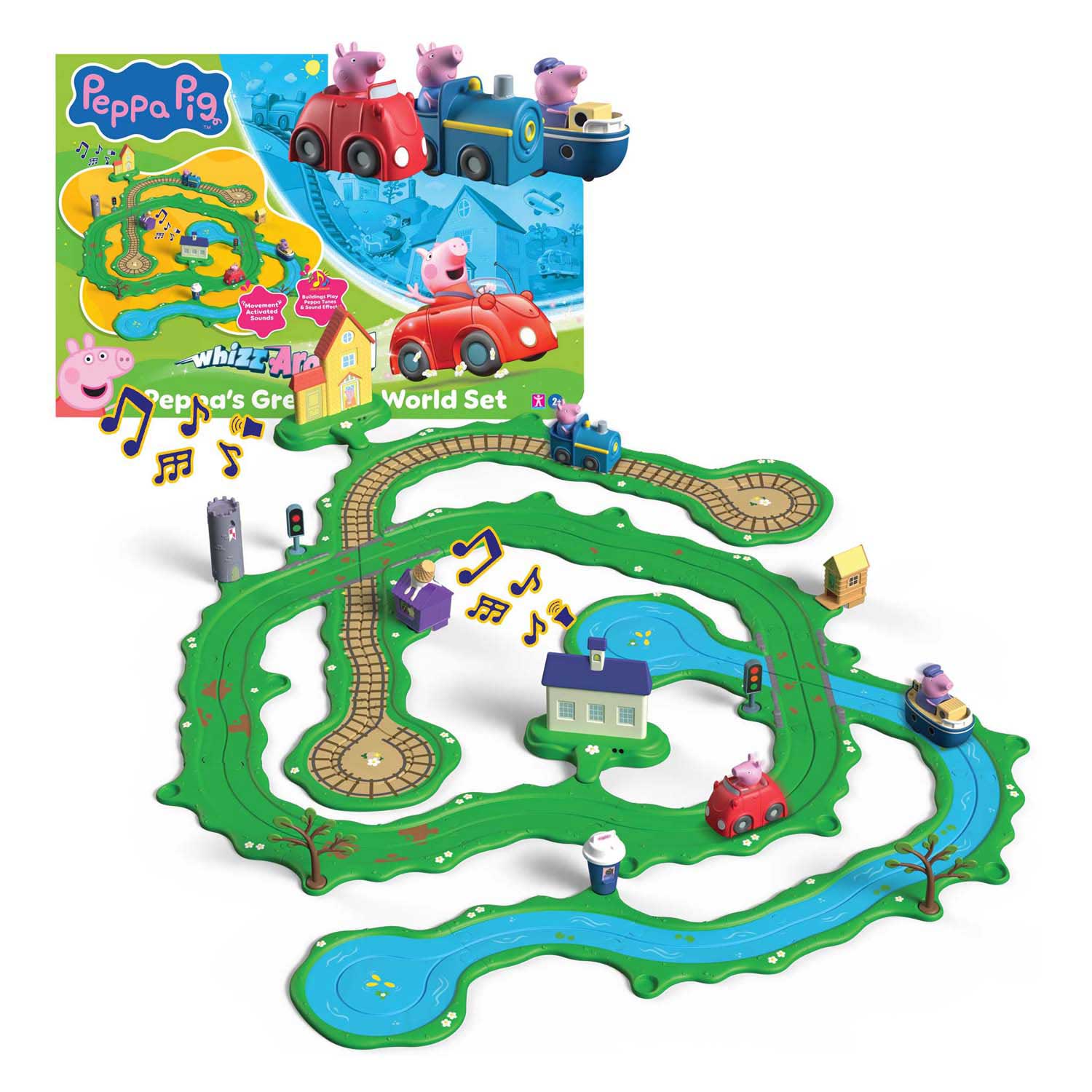 Spectron peppa pig whizz around - peppa's great big world set