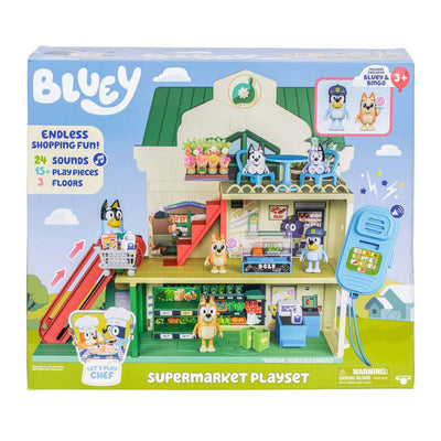 Spectron bluey lets play chef - supermarkt speelset