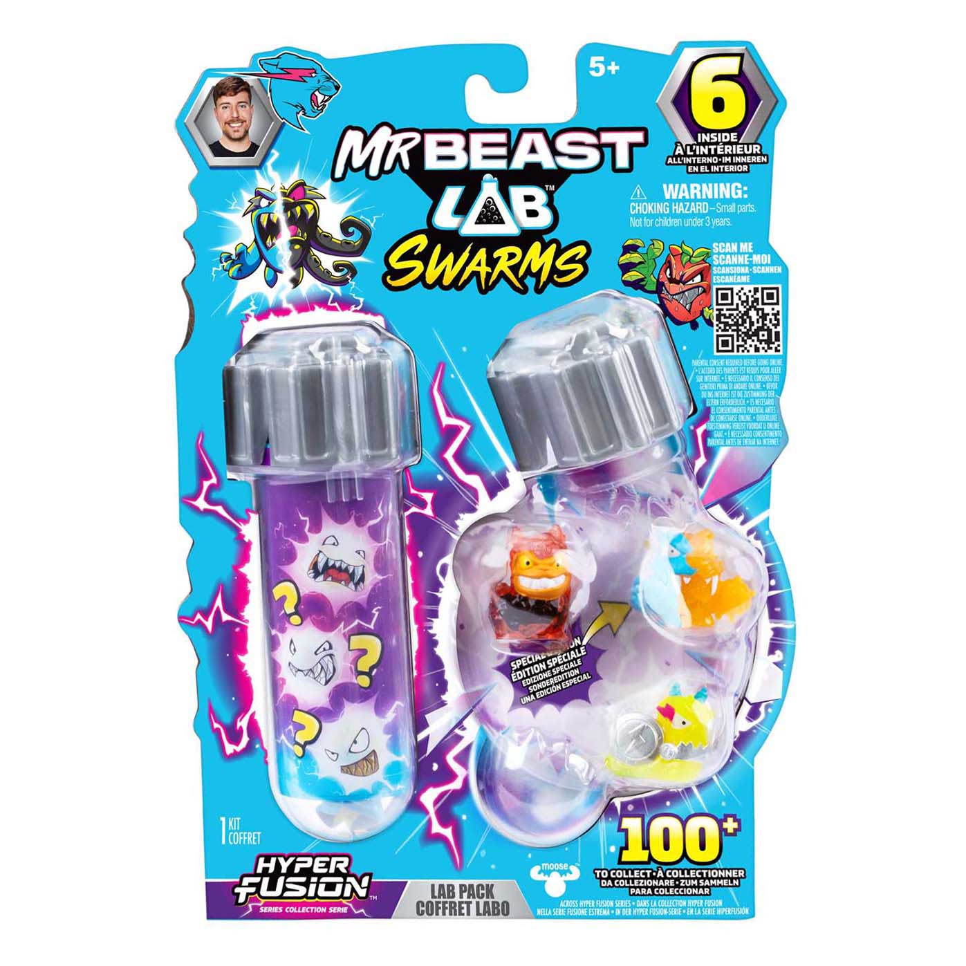 Moose toys mrbeast swarms fusion pod series 3 - 6dlg.