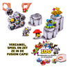 Moose toys mrbeast lab swarms - hyper fusion serie chaos xl pack - 22 swarms microbeesten, 5 fusion caps 22 stickers