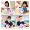 Moose toys scruff a luvs – twin fantasy knuffels in draagmand – 2 magische mystery pluche knuffels