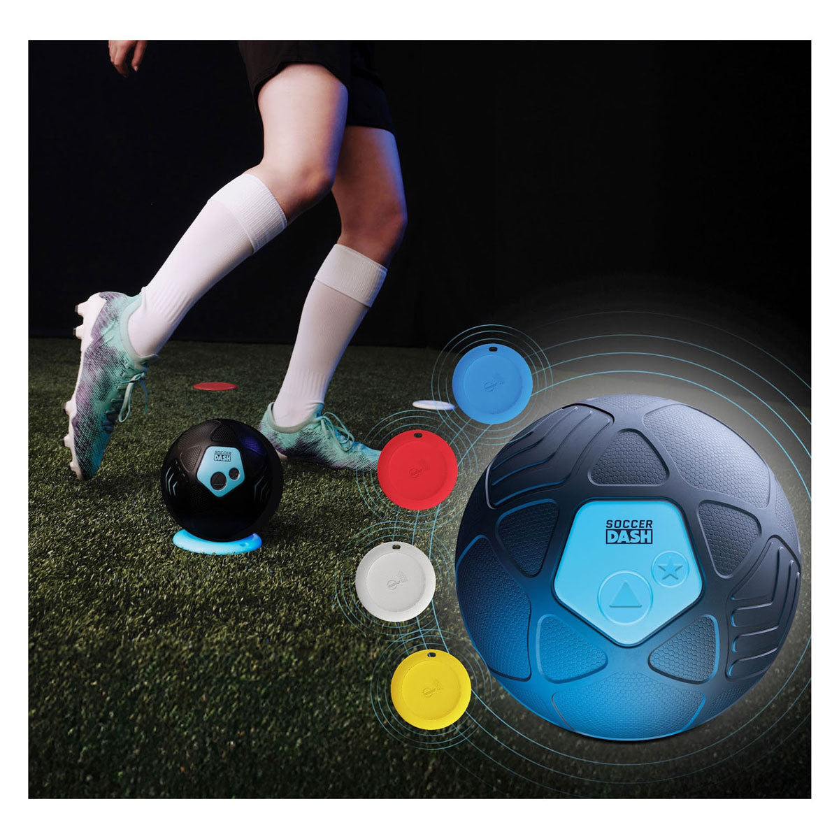 Gear2play soccer dash interactieve voetbaltrainer