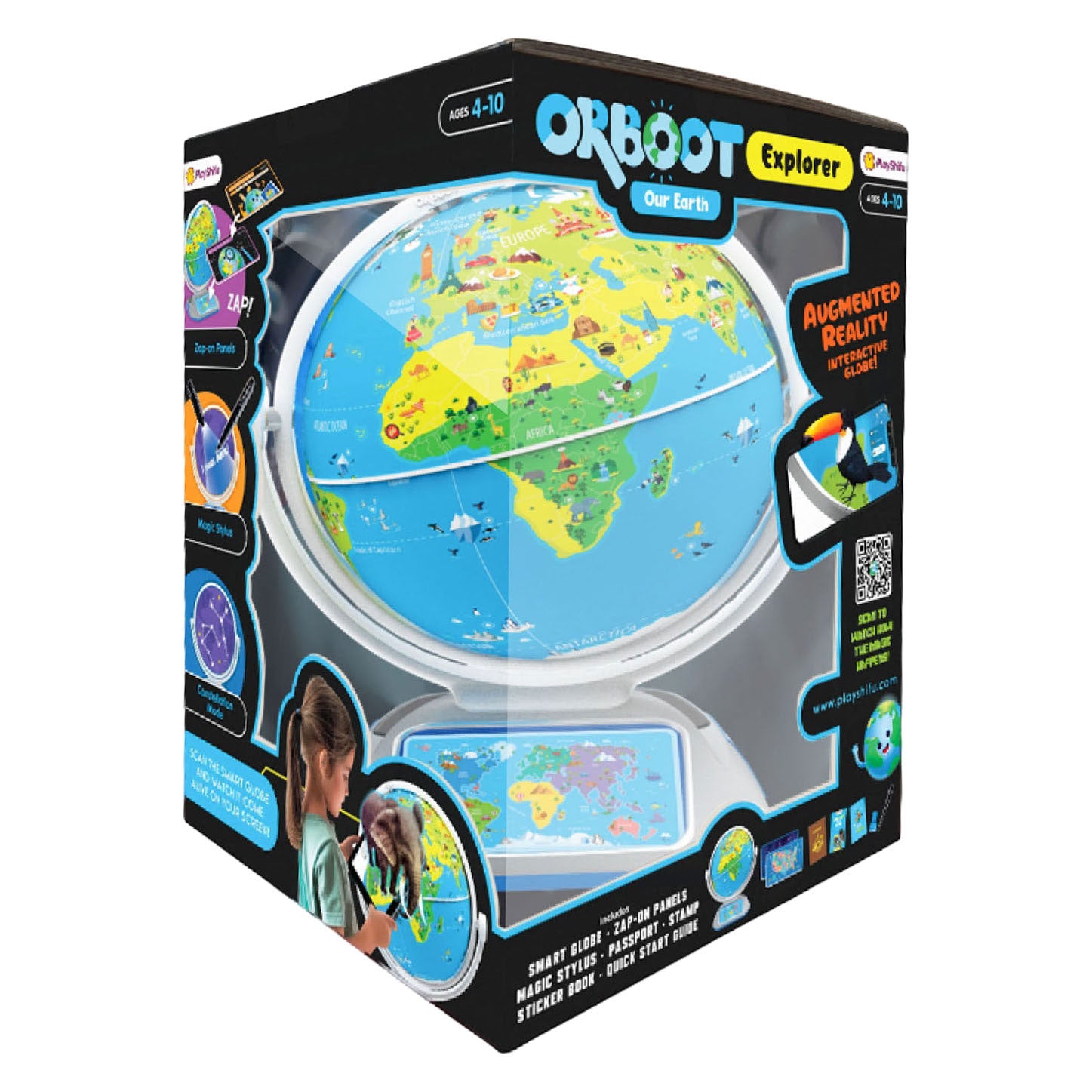 Gear2play orboot earth interactieve wereldbol