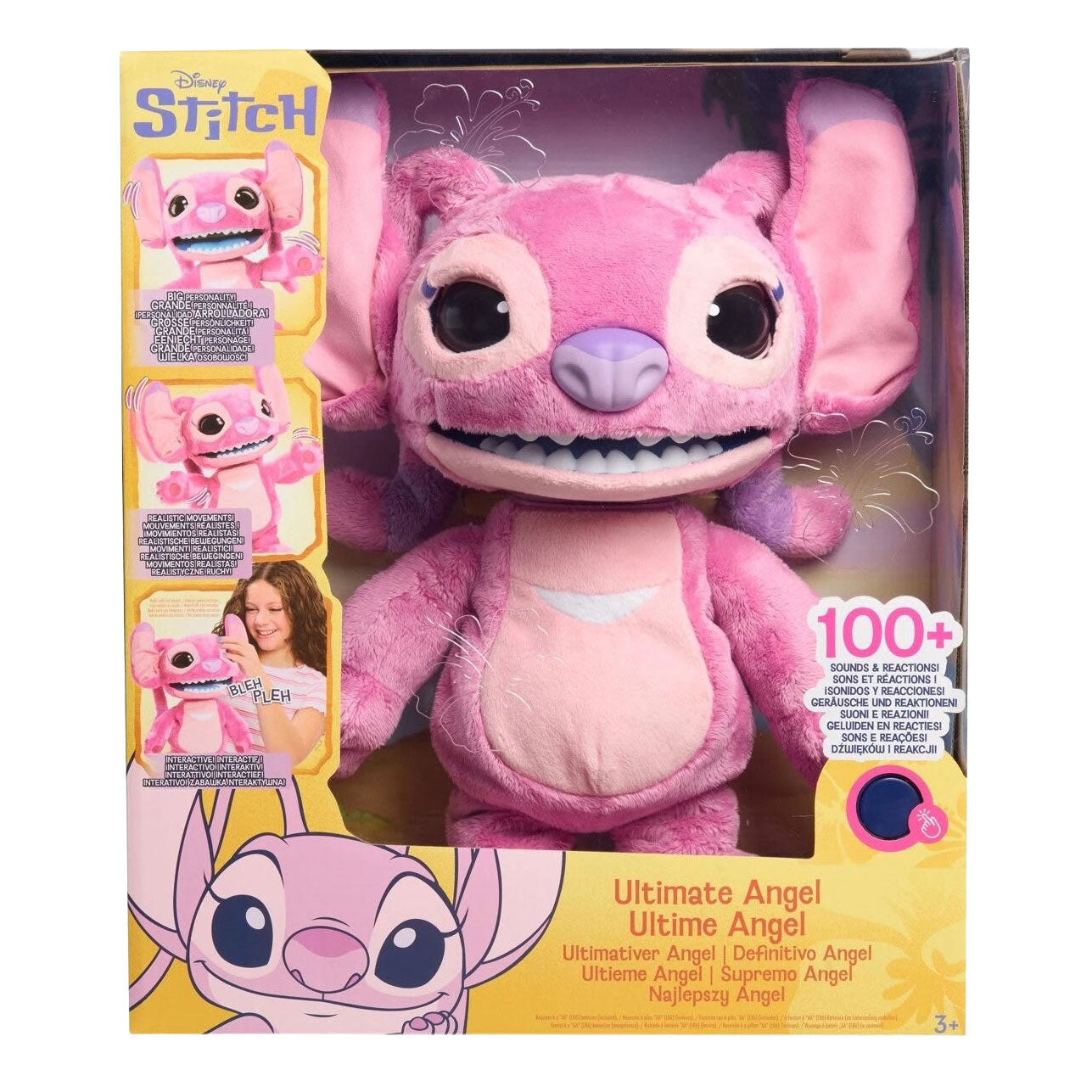 Just play stitch ultimate angel interactieve knuffel