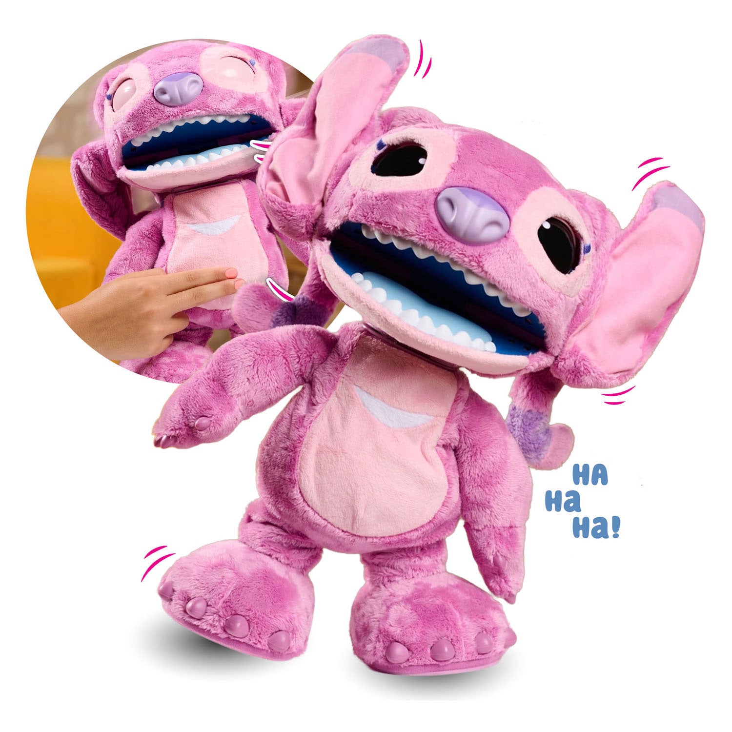 Just play stitch ultimate angel interactieve knuffel