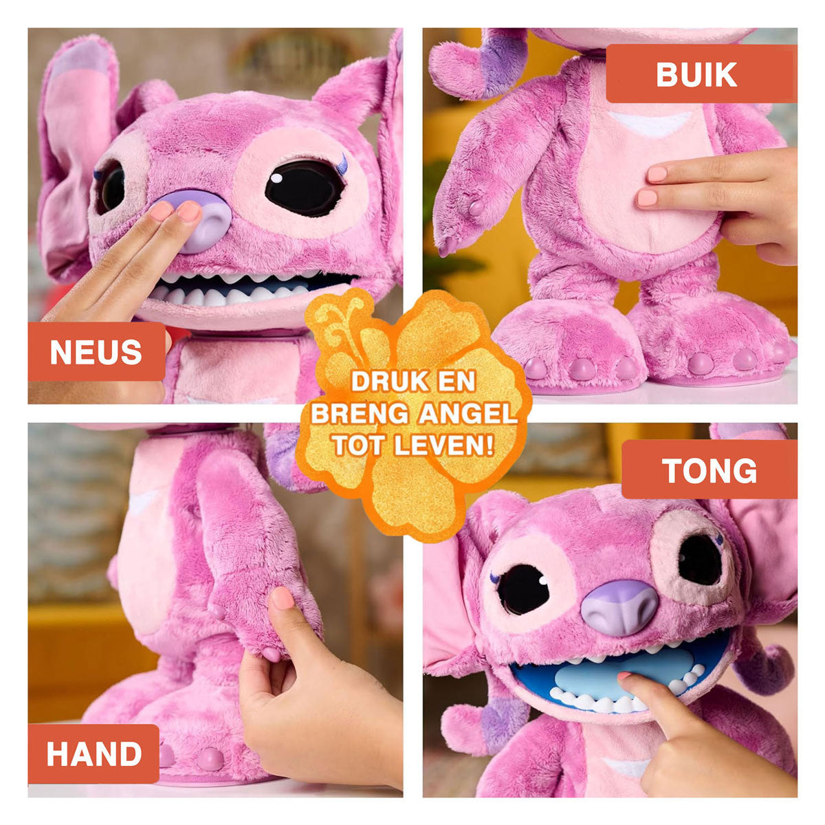 Just play stitch ultimate angel interactieve knuffel