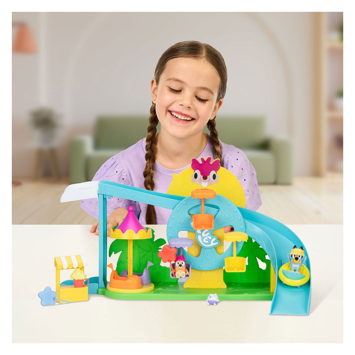 Moose toys bluey en bingo ultieme attractiepark speelset