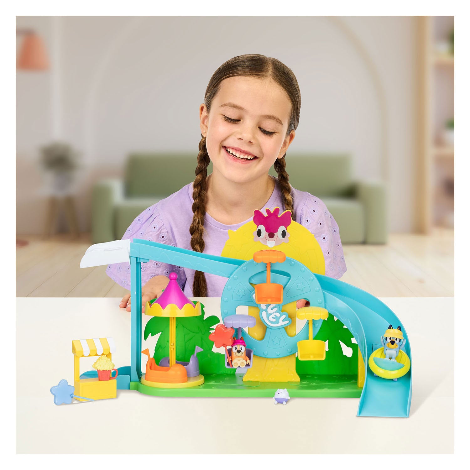 Moose toys bluey en bingo ultieme attractiepark speelset