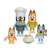 Moose toys bluey dessert speelset - 4 figuren