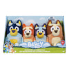 Moose toys bluey pluche knuffels set - 4st.