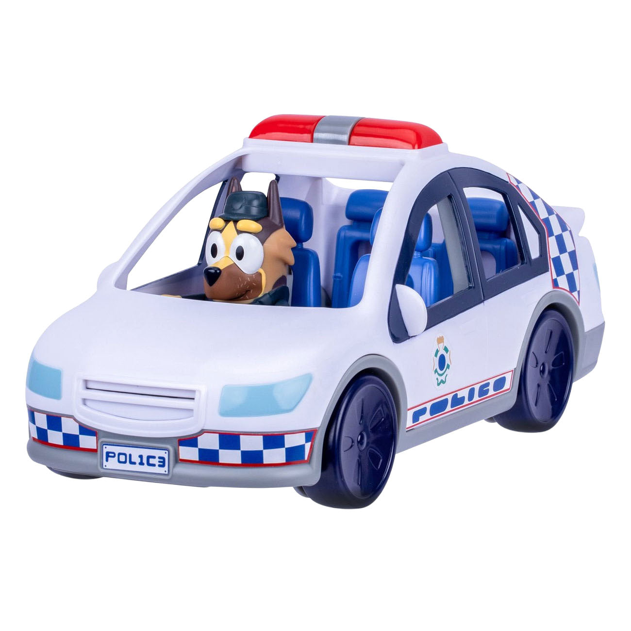 Moose toys bluey politieauto met licht geluid