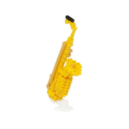 Nanoblock nano block bouwset saxofoon - 120st.