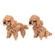 Nanoblock nano block bouwset poedel - 170st.