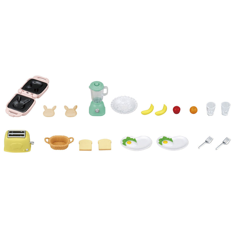 Sylvanian families 5444 ontbijtset-poppenhuisinrichting