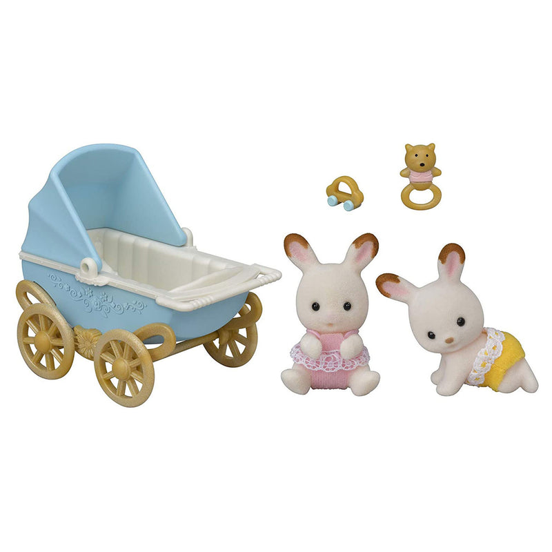 Epoch sylvanian families 5432 set tweeling chocoladekonijn