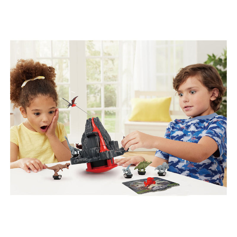 Epoch games jurassic world shaky volcano kinderspel