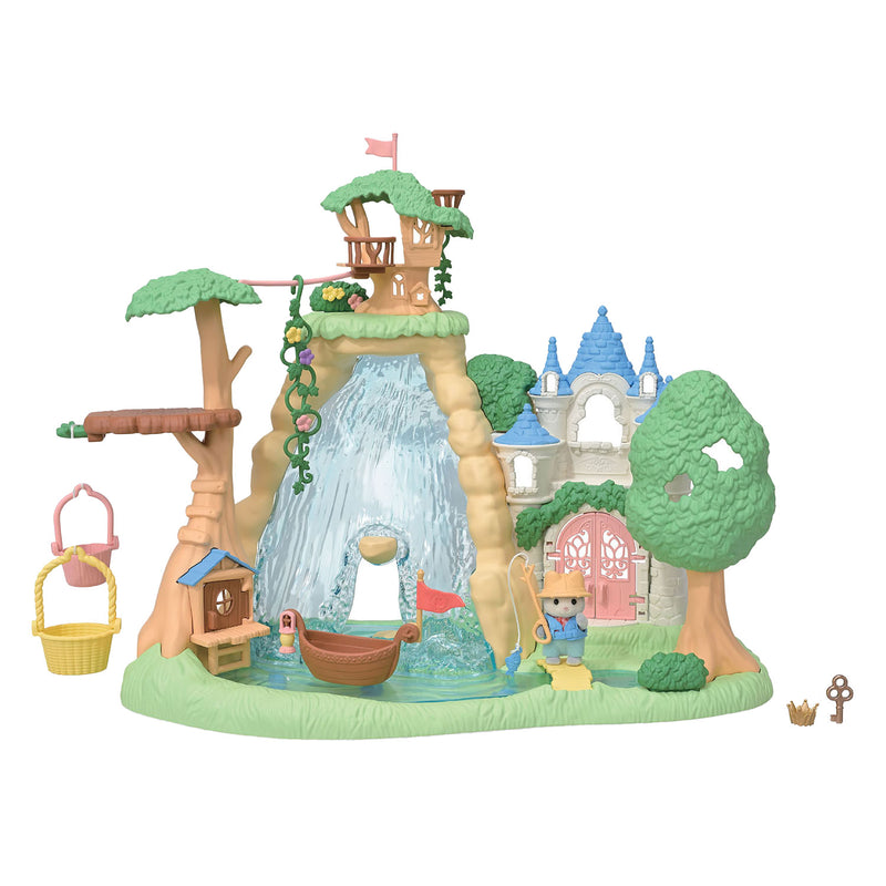 Epoch sylvanian families 5761 geheime bos waterval set