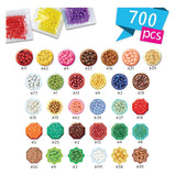 Aquabeads knutselset zoete accessoires- complete knutselset 700 parels in 31 kleuren - afbeelding 4