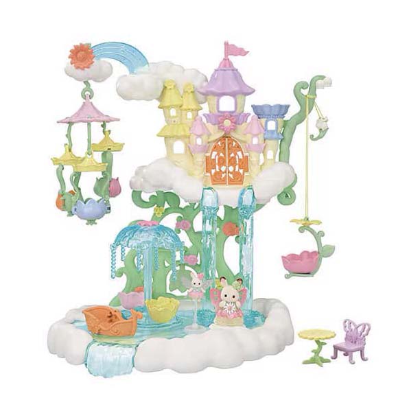 Sylvanian families 5815 hemels prinsessenkasteel inclusief 2 fluweelzachte speelfiguren