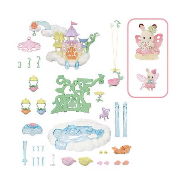 Epoch sylvanian families 5815 hemels prinsessenkasteel