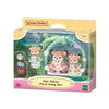 Sylvanian families 5801 baby hertjes- bloemen schommel- 3 fluweelzachte speelfiguren