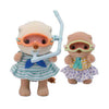 Epoch sylvanian families 5804 zeeotter zussen splashy snorkel set