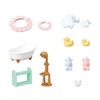 Sylvanian families 5805 bubbel badtijd broer- zus