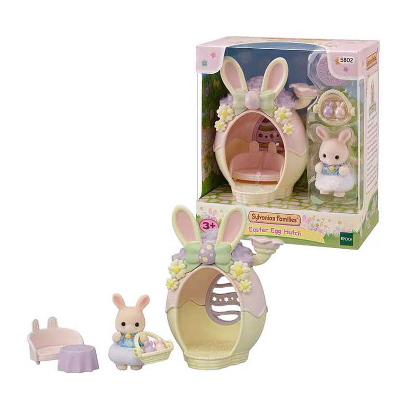 Epoch sylvanian families 5802 paaseieren hut