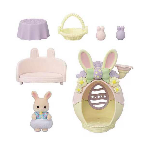 Epoch sylvanian families 5802 paaseieren hut