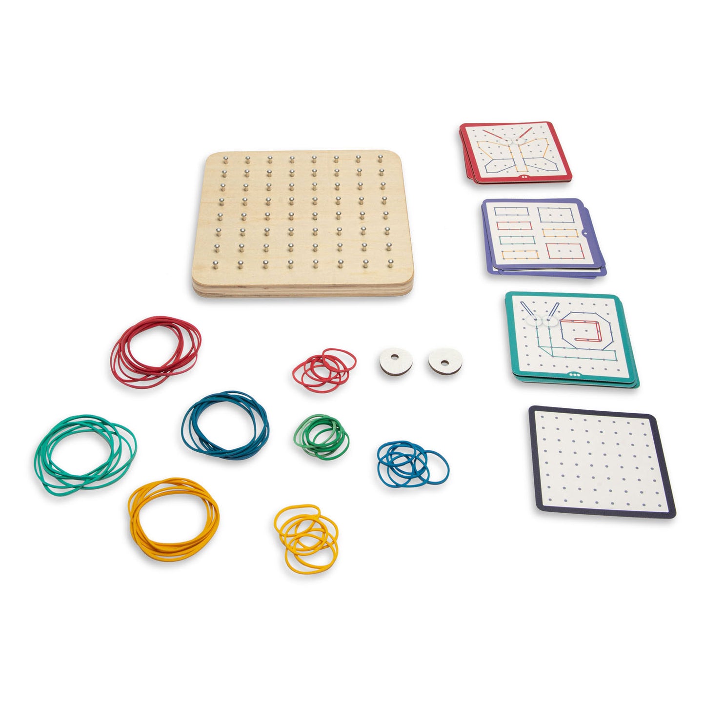 Bs toys geobord hout - kinderspel
