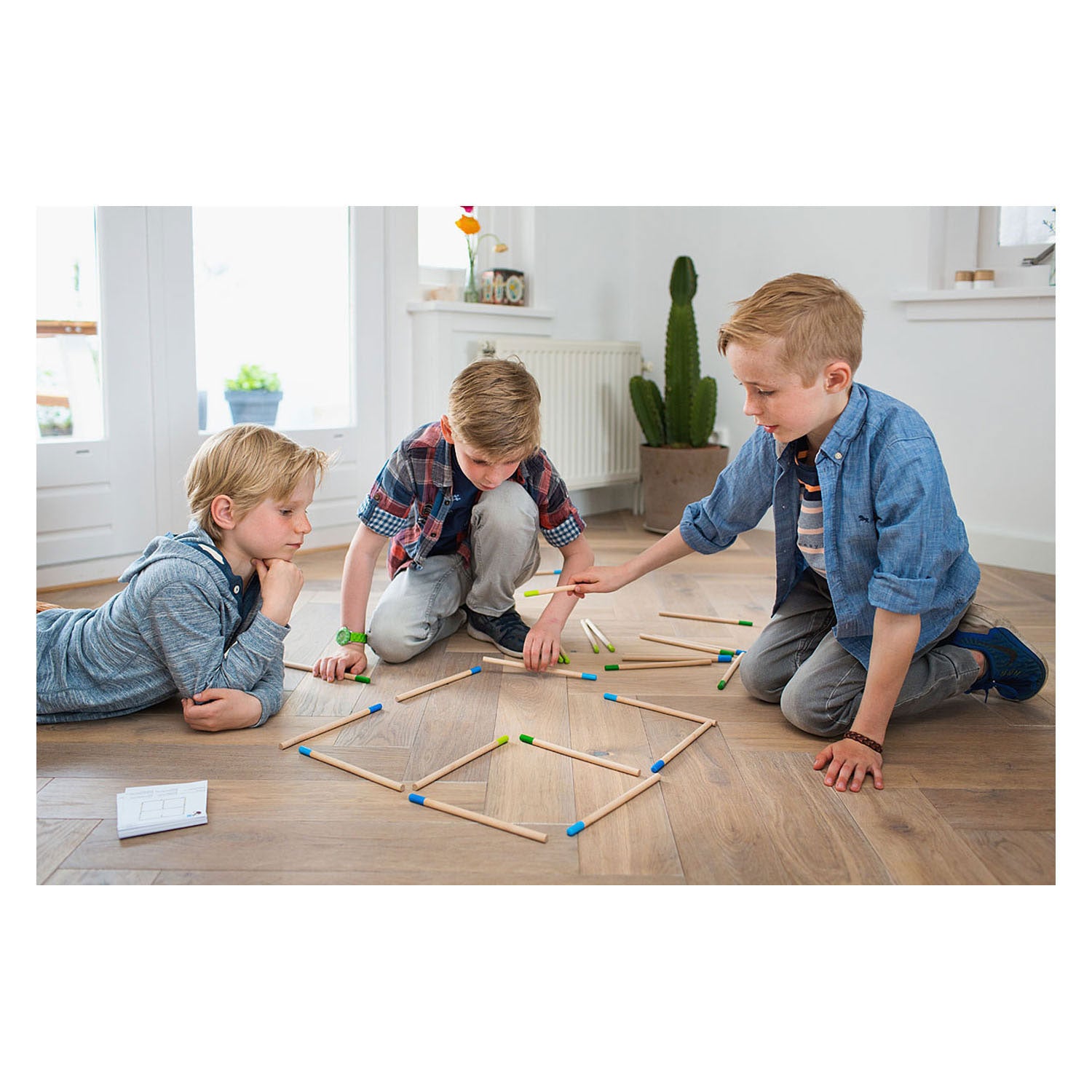 Bs toys lucifer puzzel - hout - vanaf 8 jaar - 30 mogelijkheden - educatief spel