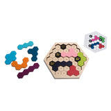 Bs toys bijtjezzz puzzzel hout - kinderspel - afbeelding 2