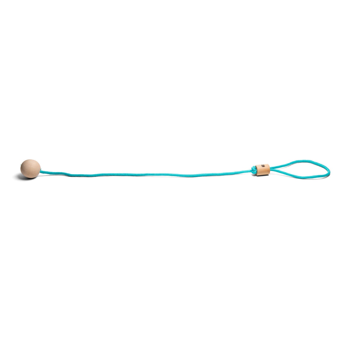 Bs toys enkelspringbal junior - kinder speelgoed - 75 x 4 cm - hout polyester - blauw - buitenspeelgoed - cadeau kind