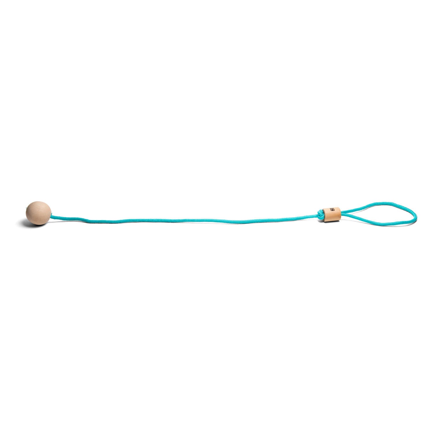 Bs toys enkelspringbal junior - kinder speelgoed - 75 x 4 cm - hout polyester - blauw - buitenspeelgoed - cadeau kind